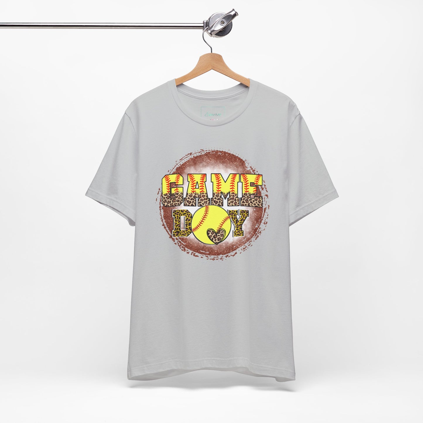 Softball Game Day Ball T Shirt (Light)