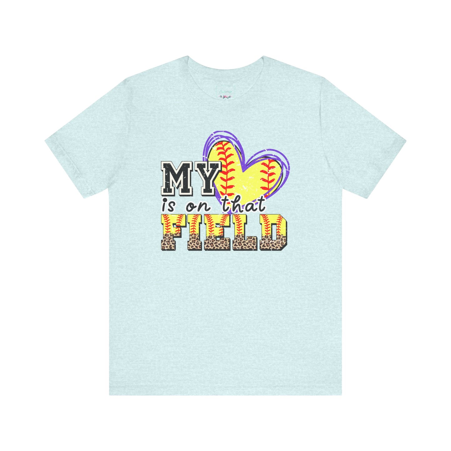 My heart is on that field T Shirt (Light)