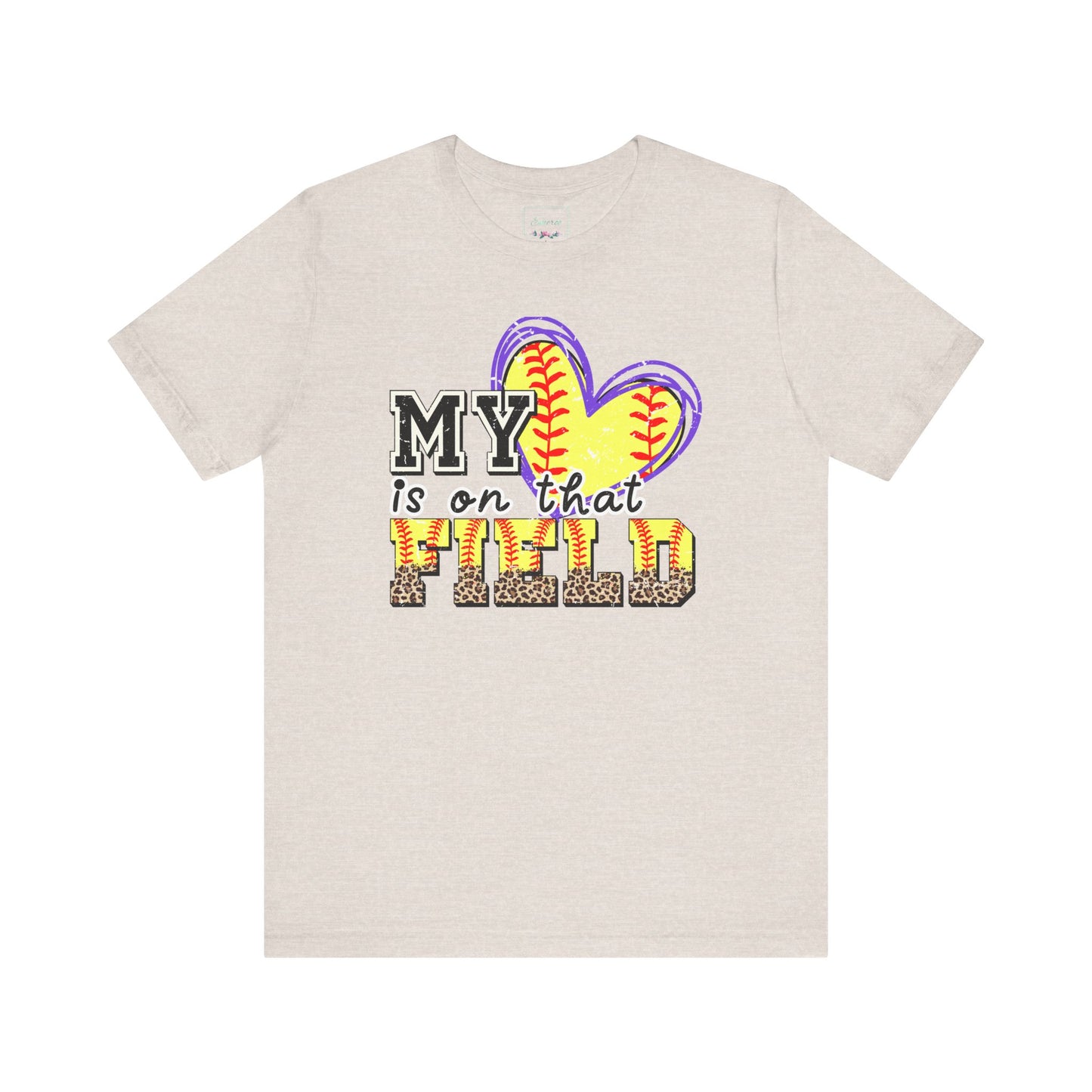 My heart is on that field T Shirt (Light)