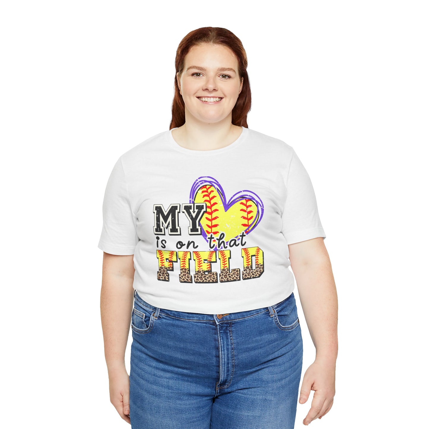 My heart is on that field T Shirt (Light)