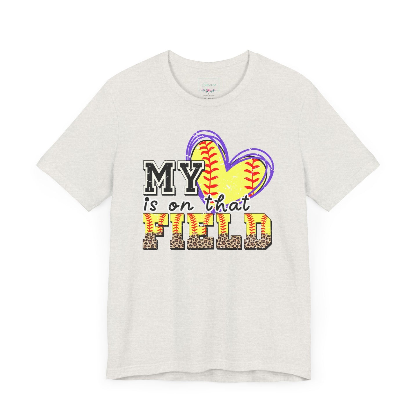 My heart is on that field T Shirt (Light)