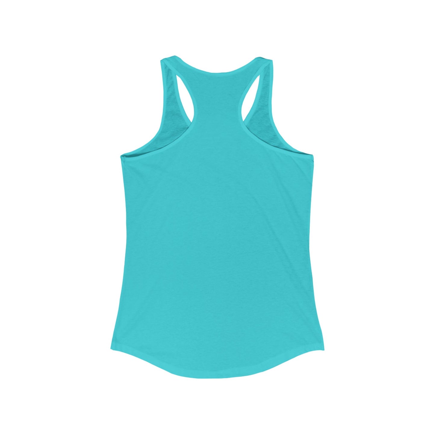Women's Racerback Tank Softball Coach Hearts Baseball (White)