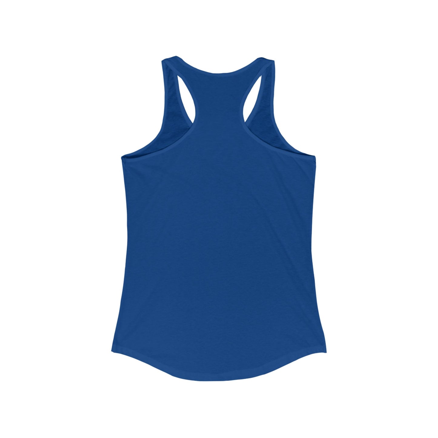 Women's Racerback Tank Softball Coach Hearts Baseball (White)