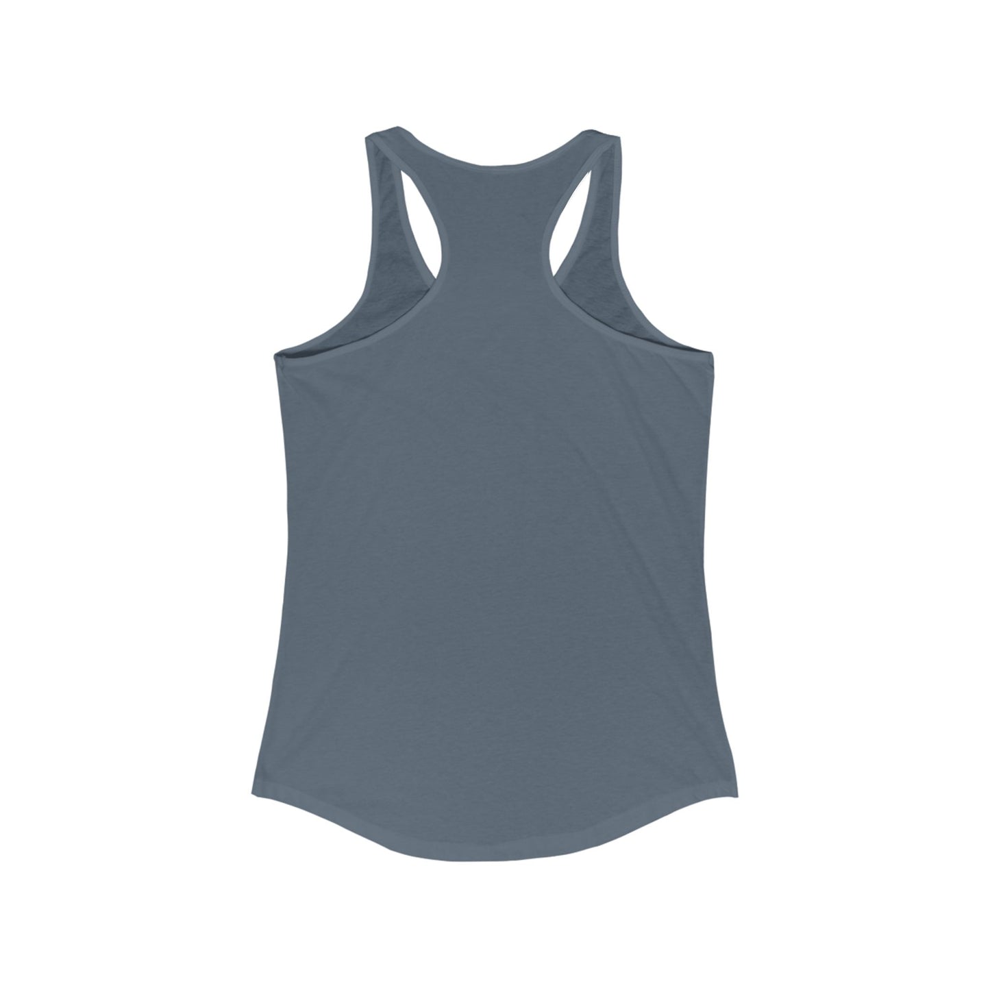 Women's Racerback Tank Softball Coach Hearts Baseball (White)