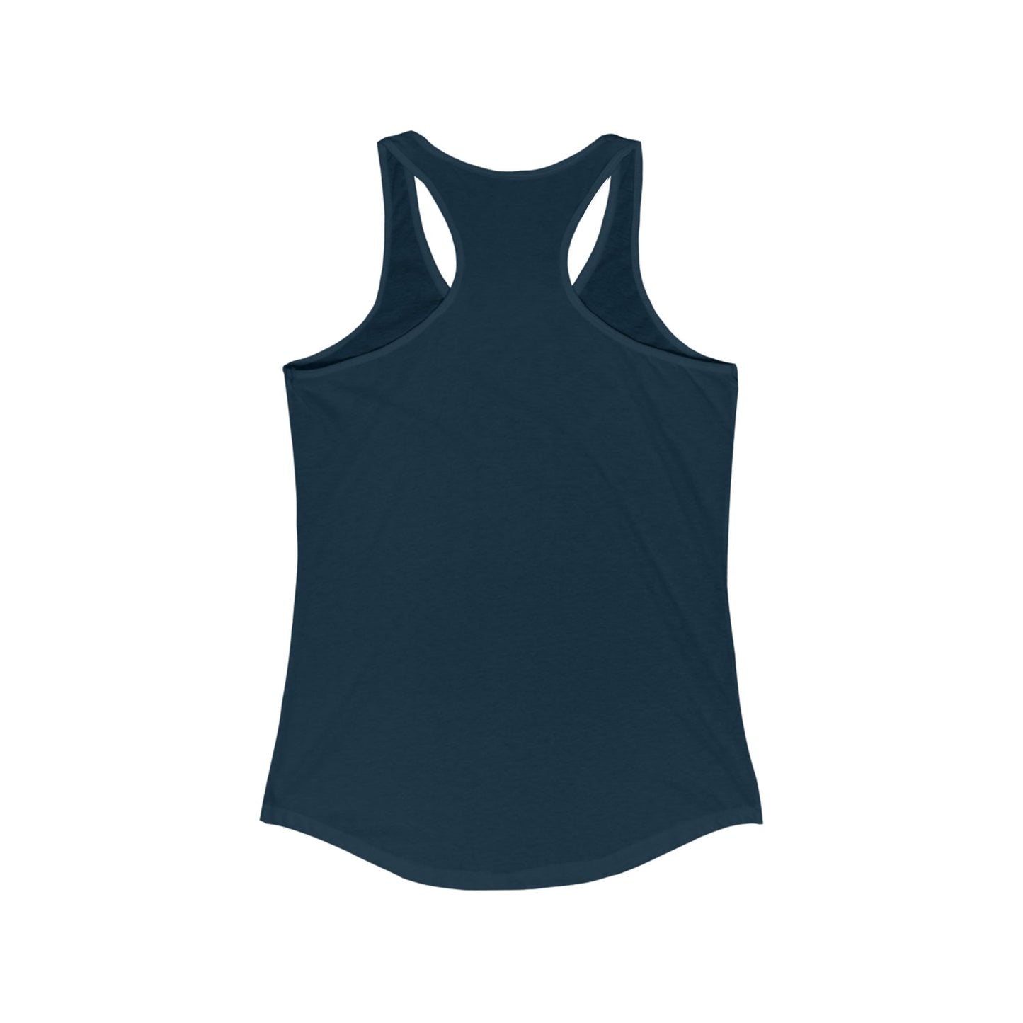Women's Racerback Tank Softball Coach Hearts Baseball (White)
