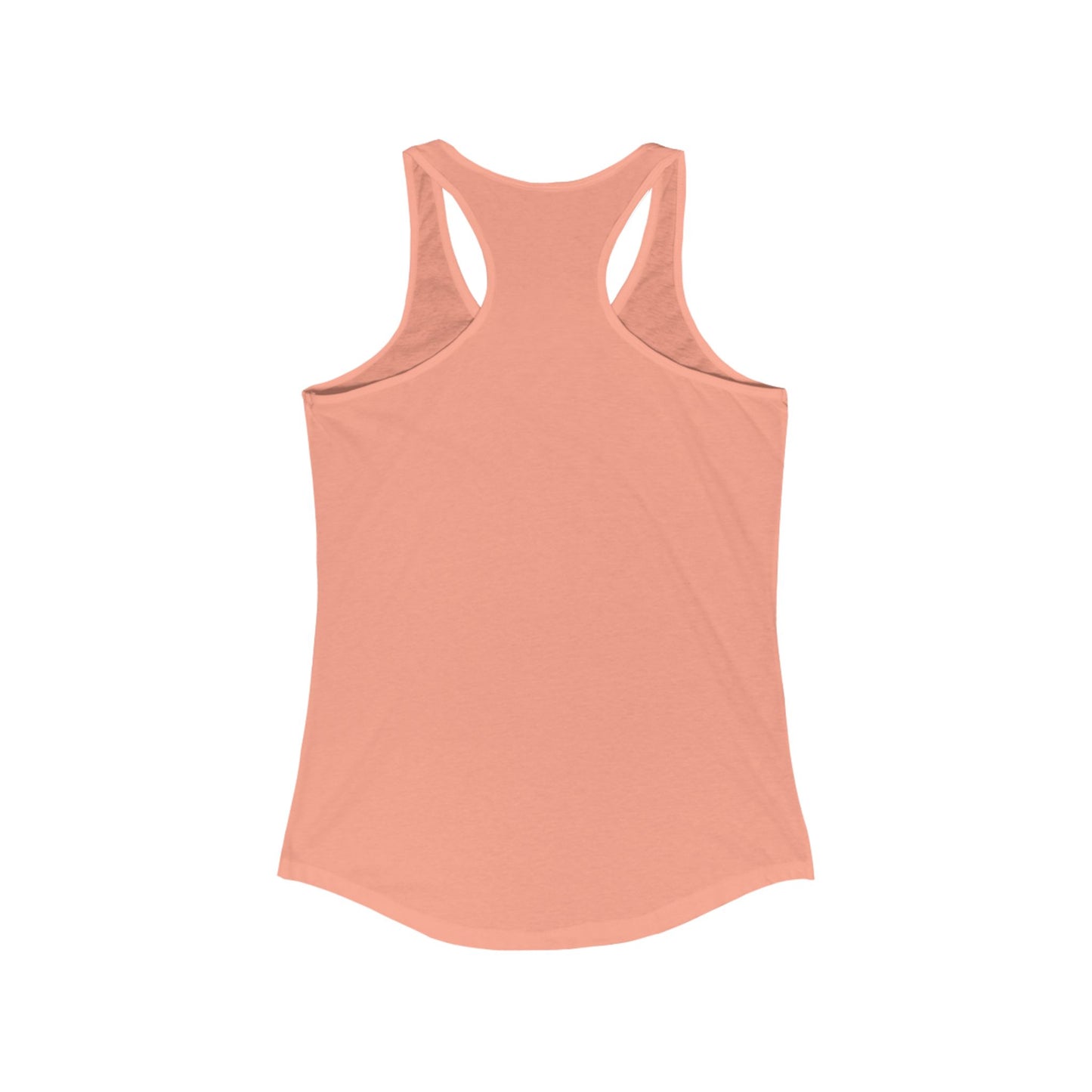 Women's Racerback Tank Softball Coach Hearts Baseball (White)