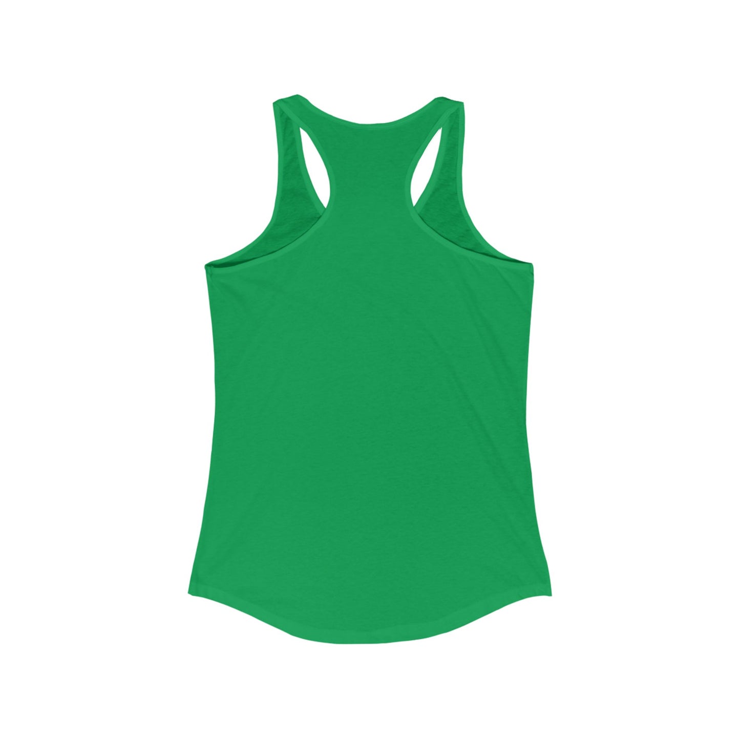 Women's Racerback Tank Softball Coach Hearts Baseball (White)