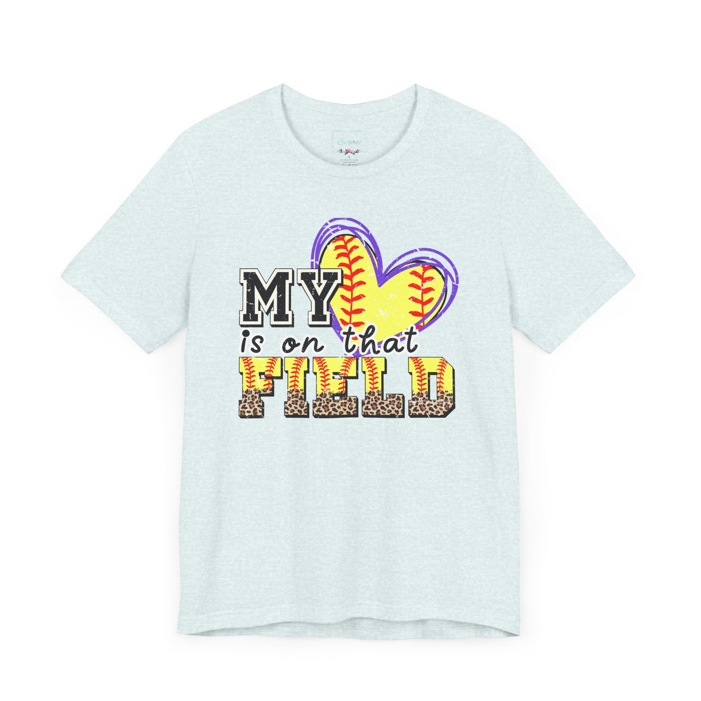 My heart is on that field T Shirt (Light)