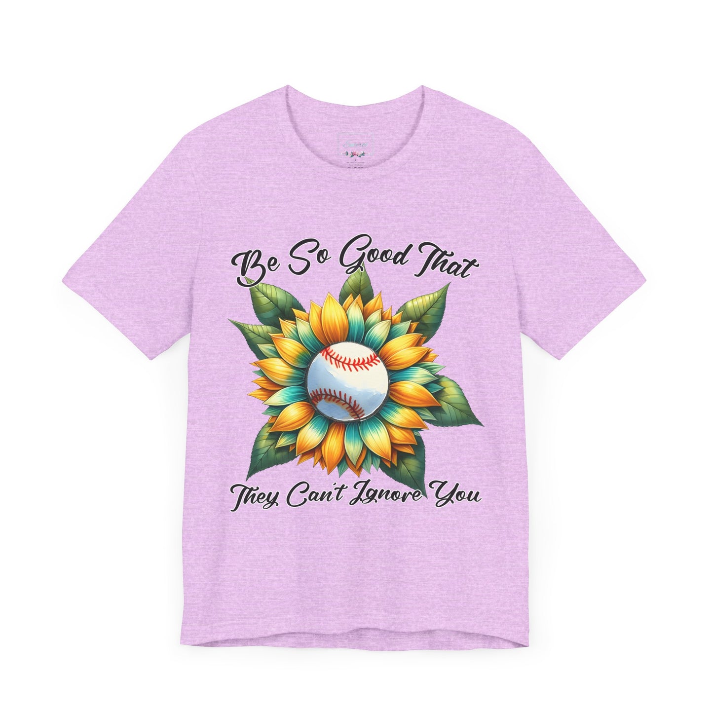 Be so good Unisex Jersey Short Sleeve Tee - Perfect for Baseball Lovers"