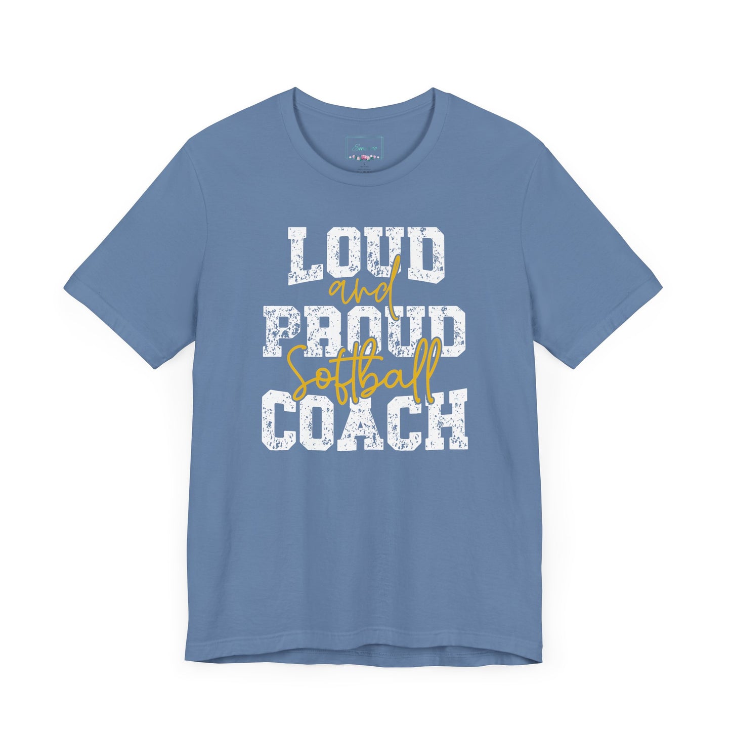 Loud and Proud Softball Coach T Shirt (1)