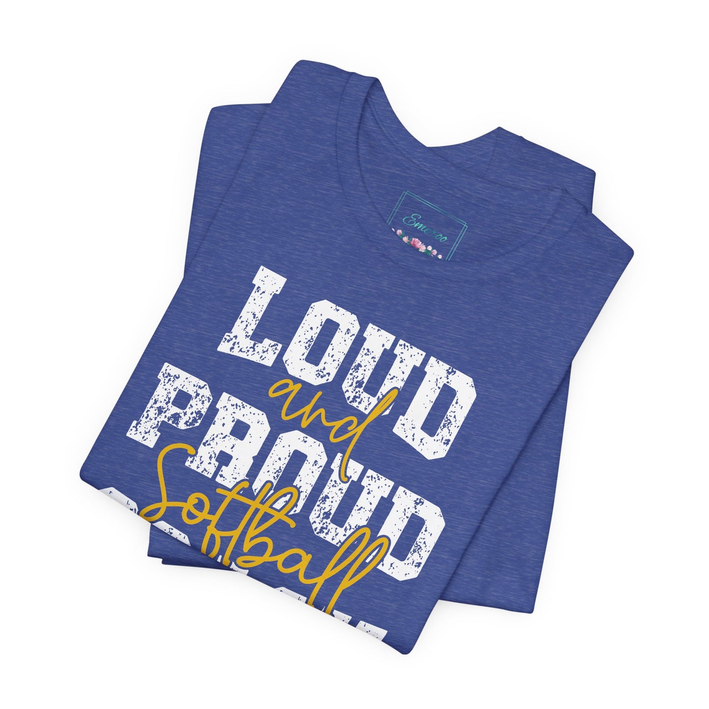 Loud and Proud Softball Coach T Shirt (1)
