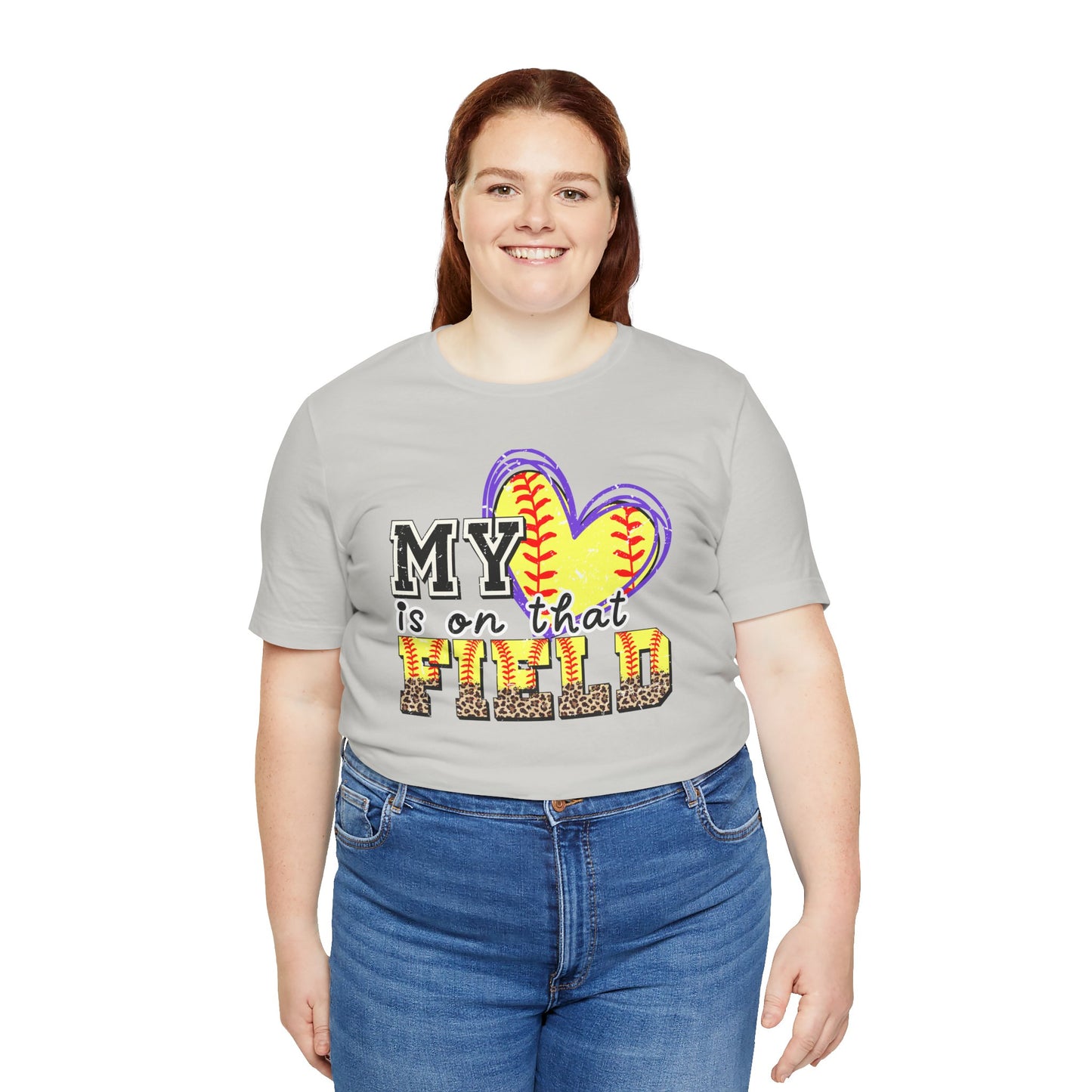My heart is on that field T Shirt (Light)