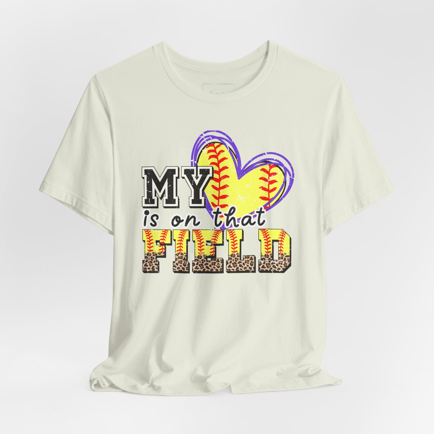 My heart is on that field T Shirt (Light)