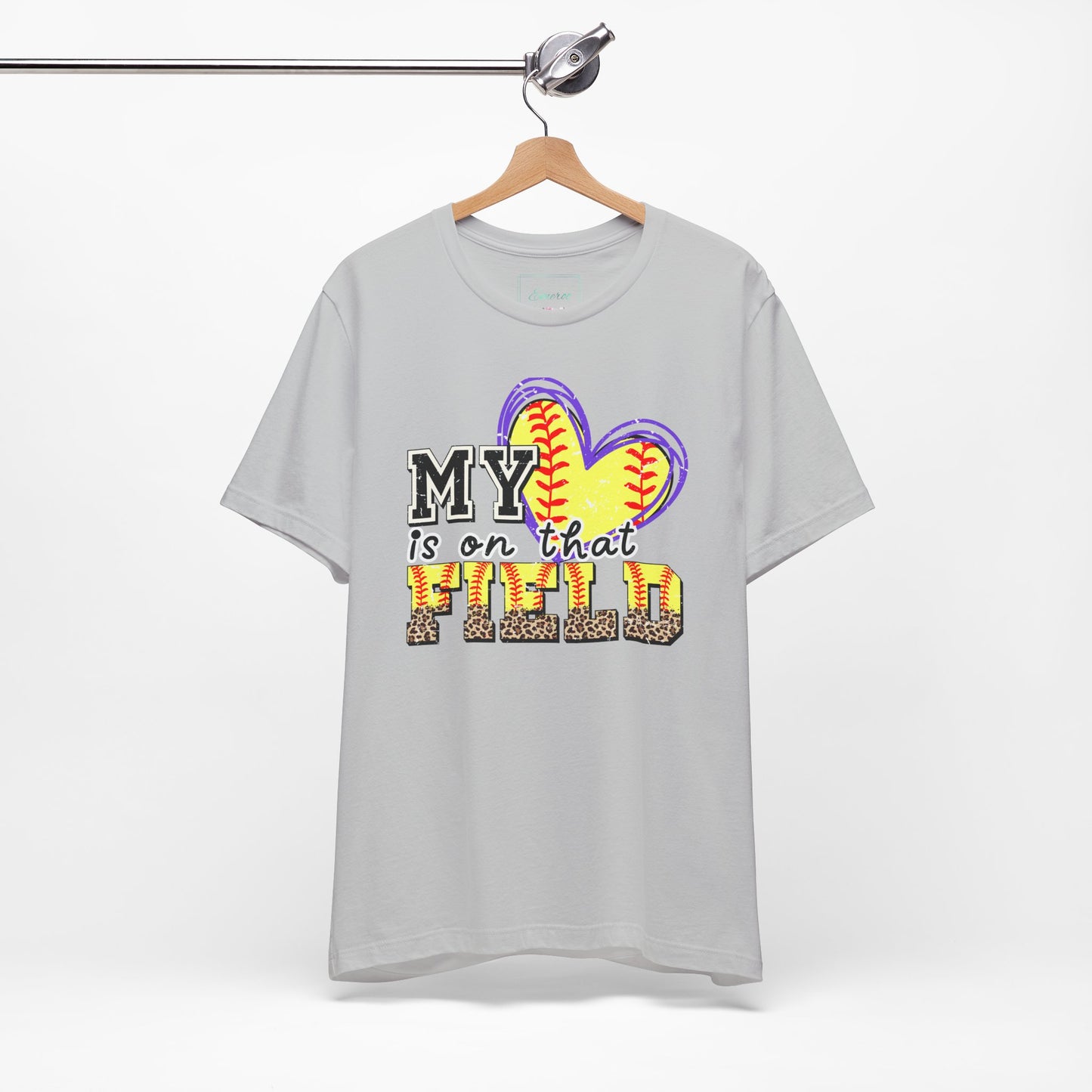 My heart is on that field T Shirt (Light)
