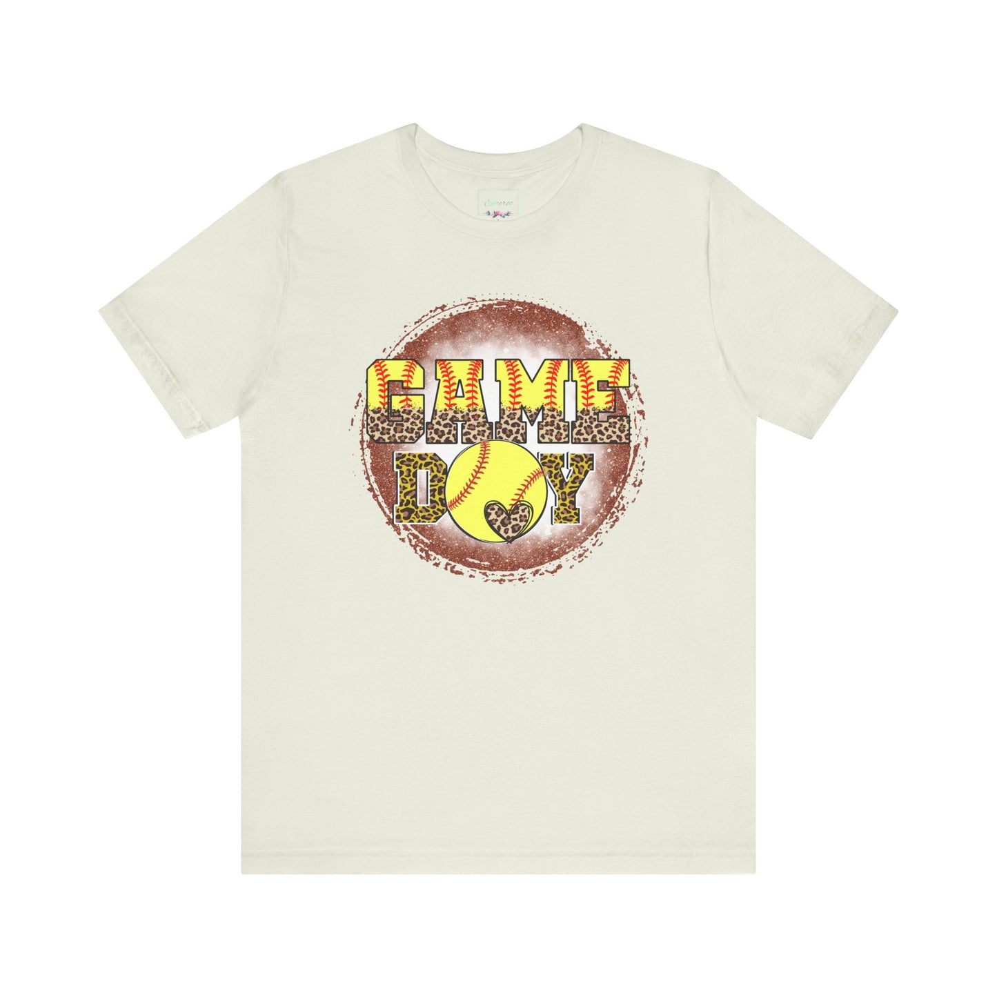 Softball Game Day Ball T Shirt (Light)