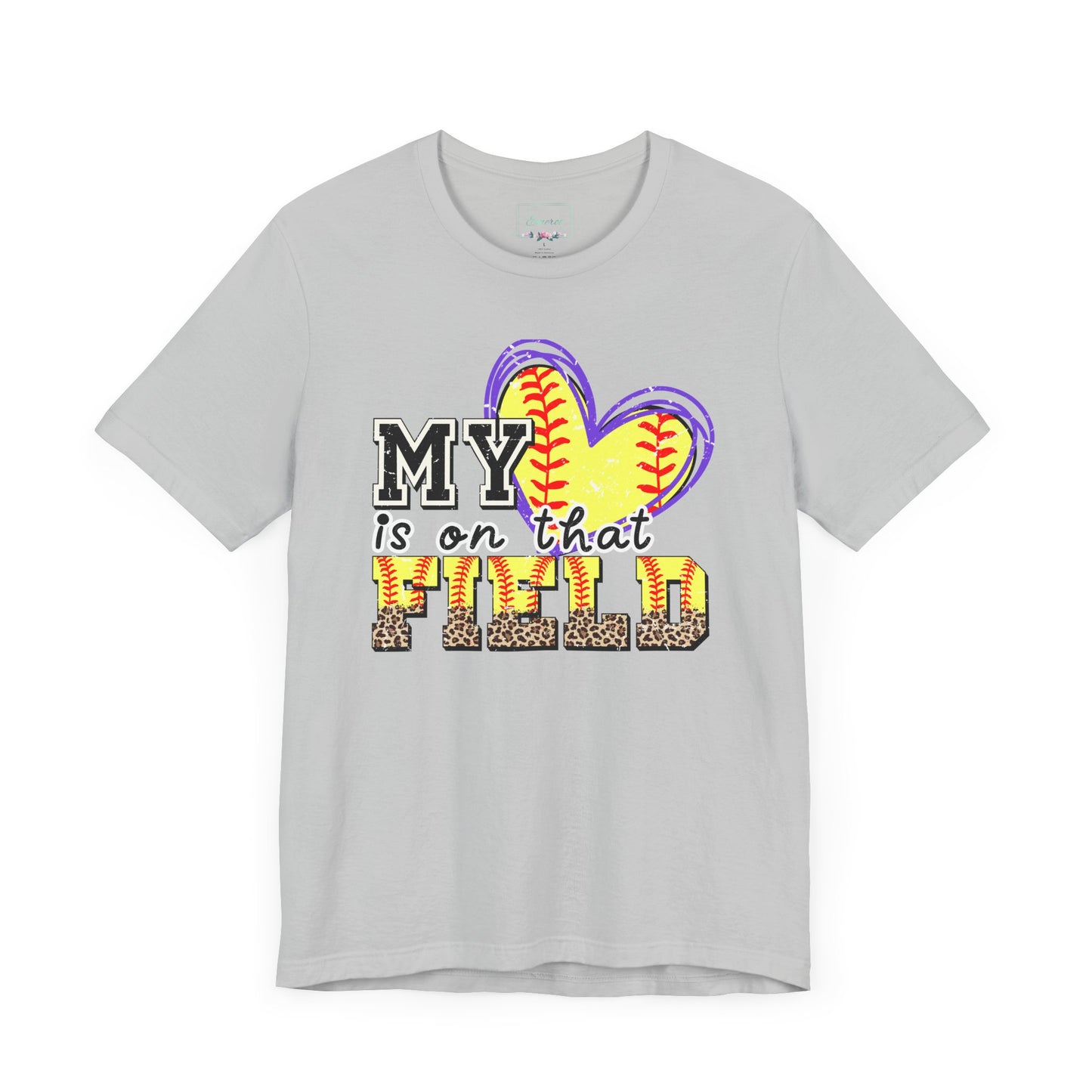 My heart is on that field T Shirt (Light)