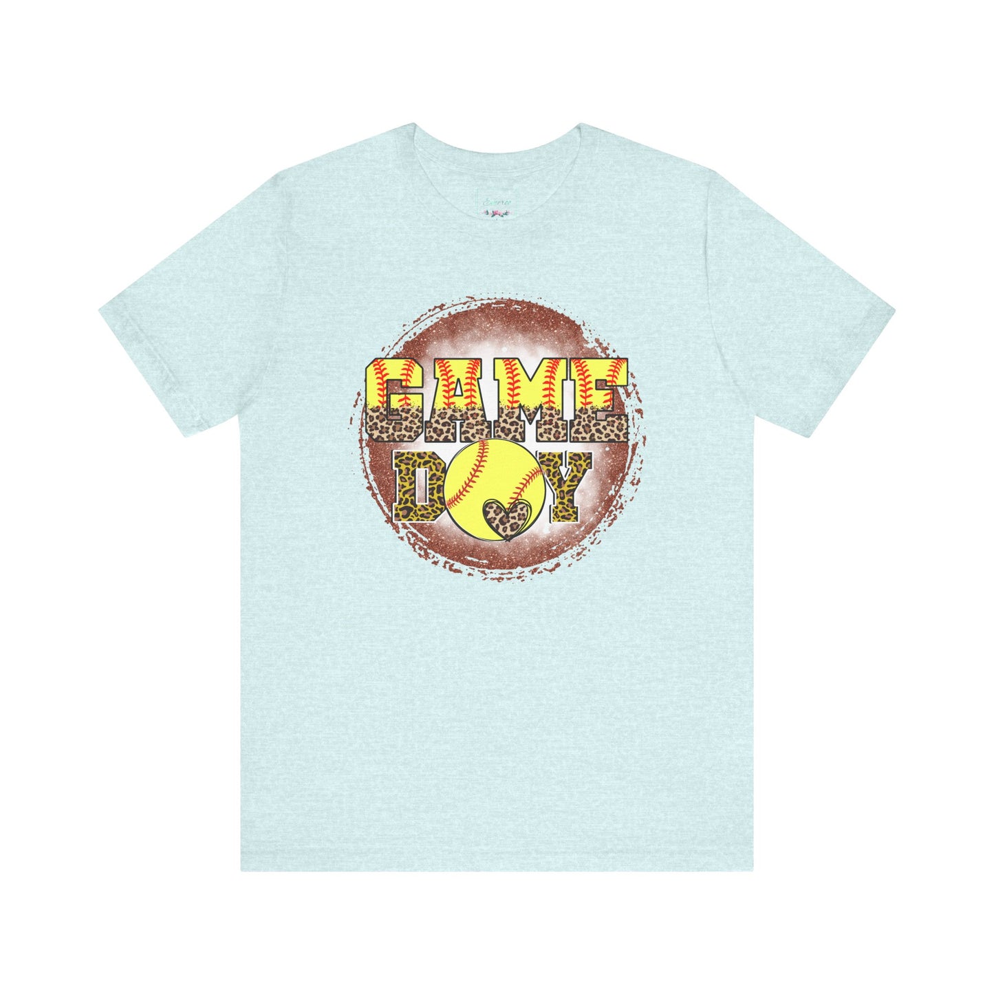 Softball Game Day Ball T Shirt (Light)