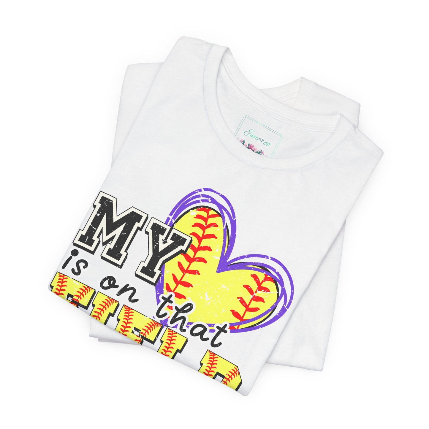My heart is on that field T Shirt (Light)