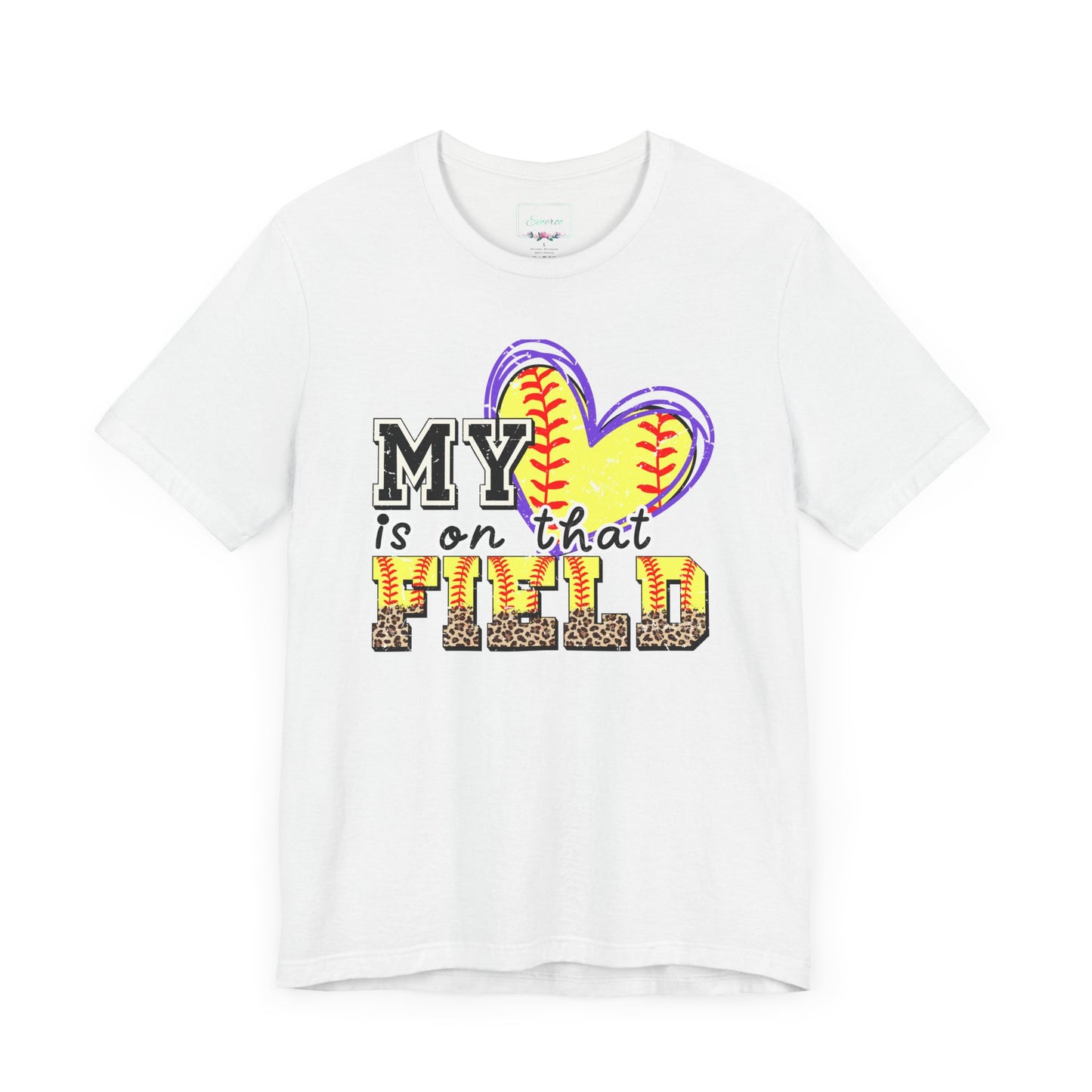 My heart is on that field T Shirt (Light)